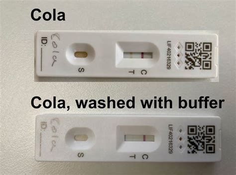 soft drinks covid test|Avoiding False Positive for SARS.